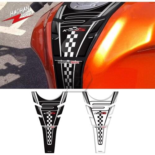 For BMW K1300S K1300 S 2009-2015 3D Resin Motorcycle Tank Pad Protector