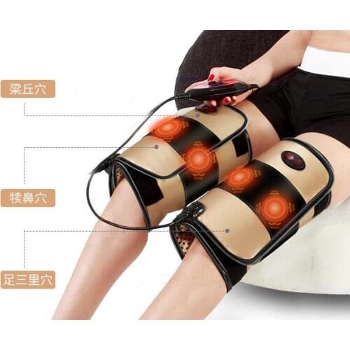 Electrical Moxibustion Magnet Therapy Heating Vibrating Knee Belt Gloves Massage Joint Leg Arm Body Massager Health Care