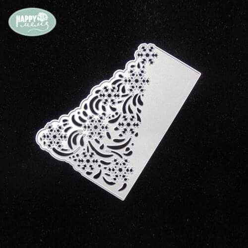 Happymem Frames Cutting Dies Card Making Pattern DIY Crafts Paper Making Embellishments Scrapbooking Christmas Decor Die Cuts