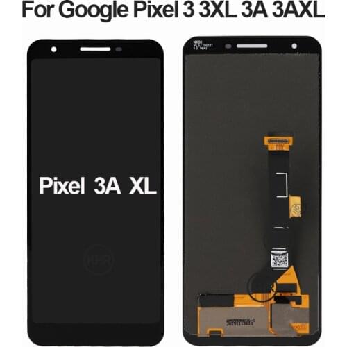 Original For Google Pixel 3A XL 3 3A LCD Display Screen Touch Digitized Assembly Replacement For Google 3A XL Pixel G020F LCD