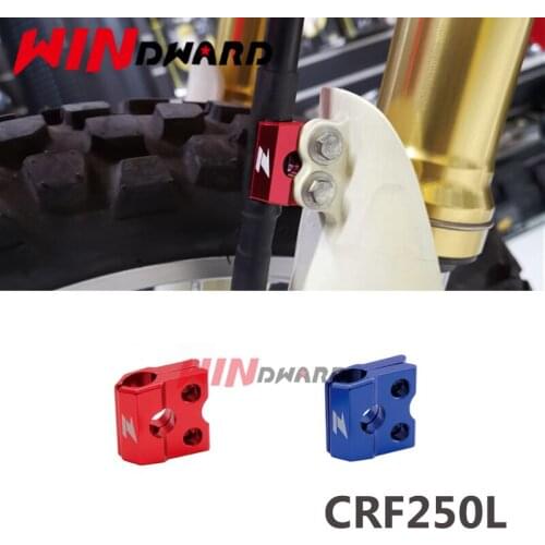 FOR CRF250L 2012-2018 Motorcycle Accessories CNC Front Brake Pipe Clamp