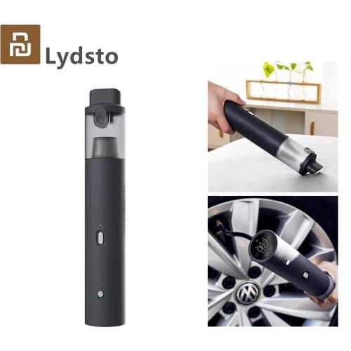 Xiaomi Lydsto 150PSI Handheld Portable Vacuum Cleaner Air Pump 2in1 Multifunctional Dust Collector for Car Home Office