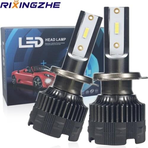 RXZ H4 LED hi/low LED H4/9003/HB2 7200LM 6000k Super bright CSP Chips Car/motorcycle headlight Auto Headlamp Lights