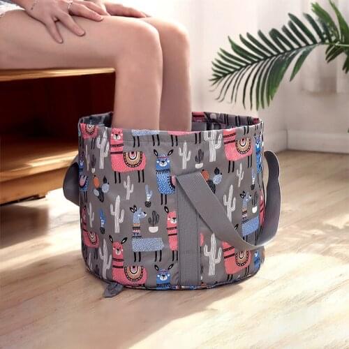 Foldable Foot bath Bucket Portable Outdoor Camping Washbasin Large Capacity Feet Spa Massage Washing Tub Multifunctional Bucket