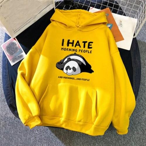 Plus Size Hoody Sweatshirt Women Winter Cute Print Round Neck Casual Hoodie Long Sleeve Drawstring Sweatshirts Толстовка 40