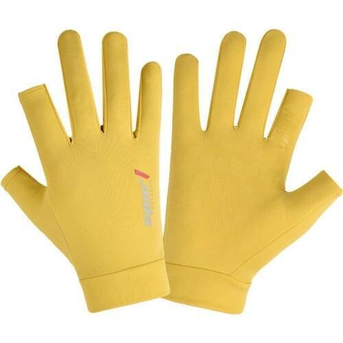 Bike Bicycle Gloves Summer Thin Cycling Gloves Non-slip Breathable Sport Fishing Riding Gloves Bike Bicycle Running Hunting