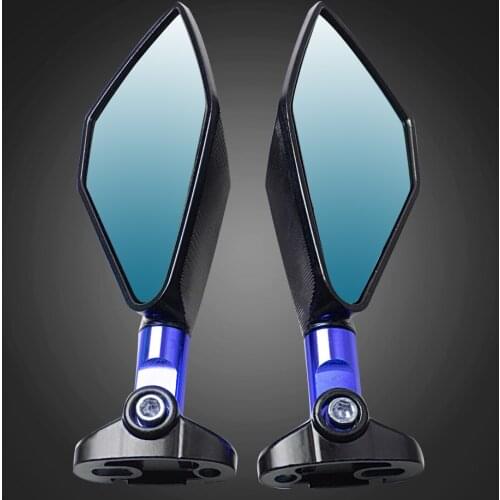 For honda yamaha triumph 2Pcs/Pair Motorcycle Mirror Scooter E-Bike Rearview Mirrors Electrombile Back Side Convex Mirror