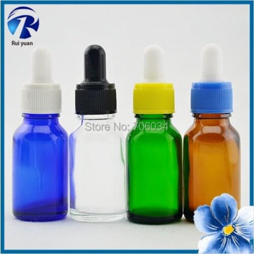 Electronic Cigarette Liquid Essential Oil E-liquid15ml Small Empty Glass Jars Bottles Glass Bottle Perfume Bottles Jar Vial