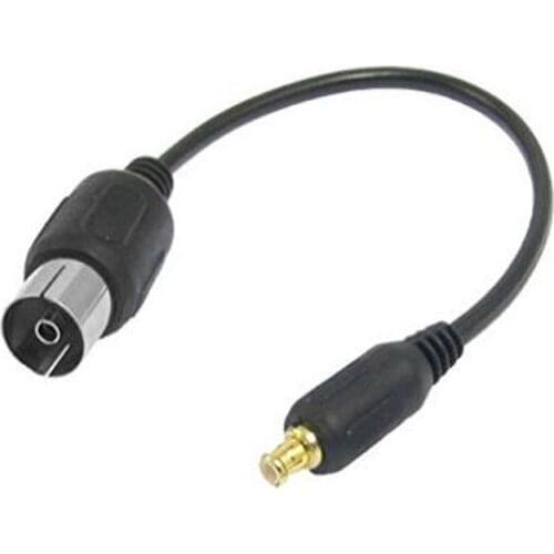 10PCS TV Antenna Pigtail Cable TV IEC to MCX dapter Connector For USB TV DVB-T Free shipping