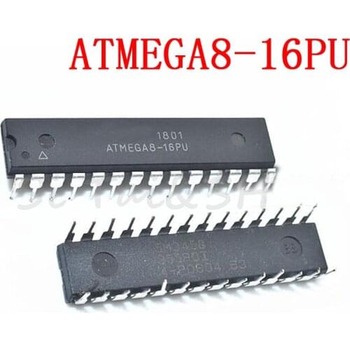 2PCS ATMEGA8-16PU DIP28 ATMEGA8-16 DIP 8-16PU