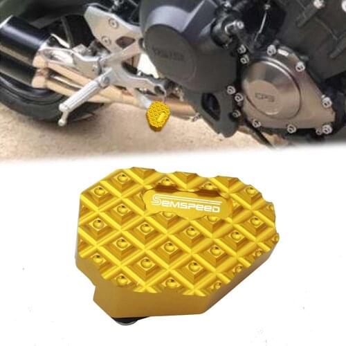 Motorcycle CNC Moto Accessories Semspeed Logo For MT 07 09 10 Yamaha Rear Pad Foot Brake Lever Pedal Enlarge Extension Extender