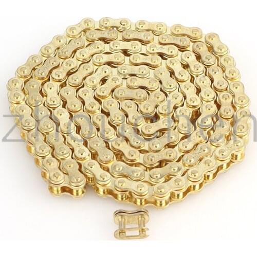 25H 144 Links ChainStainless steel Chain For 47/49cc Pocket Bike Mini Moto Quad Dirt ATV Scooter bike/Motorcycle Accessories