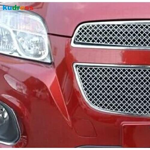 For Chevrolet Trax Tracker 2013 2014 2015 2016 Stainless Steel Front Center Grille Grills Cover Trim Car Styling Accessories