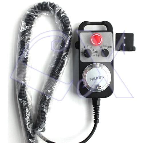 HEDSS emergency stop electronic handwheel manual pulse generator side start button