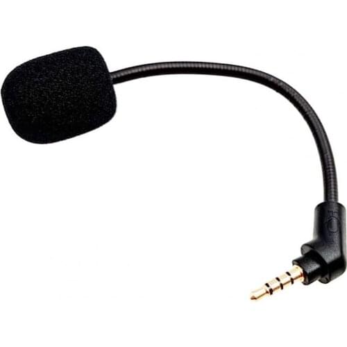 2PCS Gaming Headphone 4 Pole 3.5mm Microphone for Kingston HYPERX Cloud Flight/Flight S Mini Mic Wireless Headsets Accessories