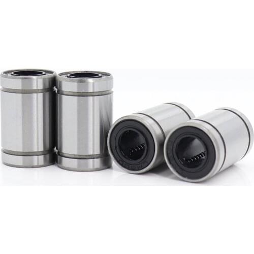 LM08UU Linear Motion Bearings 8*15*24 mm ( 4 Pcs ) Standard LM8 LM 8mm LM8UU Linear Bearing LM08 UU