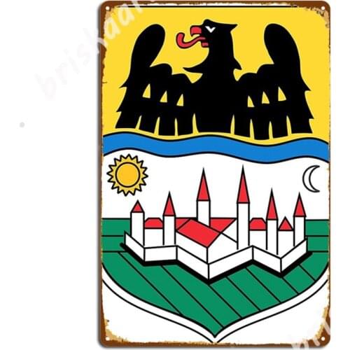 Donauschwaben Wappen Metal Signs Cinema Living Room Living Room Wall Decor Customize Tin sign Posters