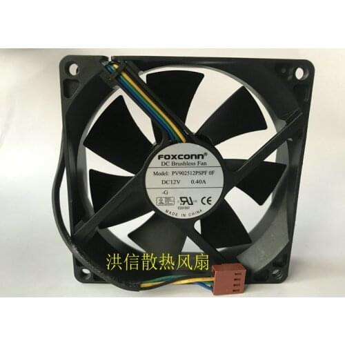 Original Foxconn 9025 pv902512pspf 0f DC12V 0.40a 4-wire fan