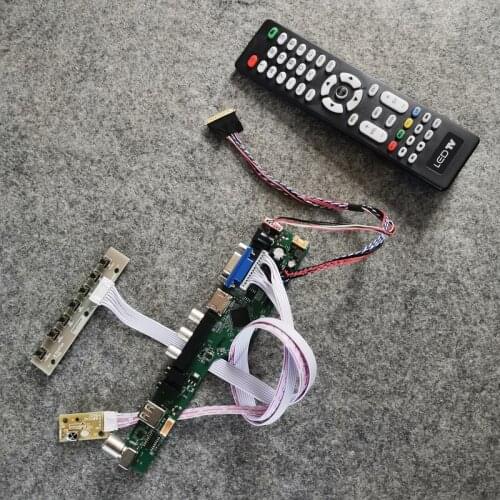 Controller board VGA USB WLED 40-Pin LVDS 1680*1050 screen Fit LP154WE3(TL)(A1)/(TL)(A2)/(TL)(B1)/(TL)(B2) monitor DIY kit