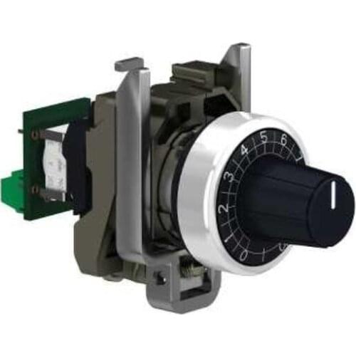 XB4BD912R470K Complete potentiometer, metal, Ø22, 470K Contact support XB4 series potentiometers