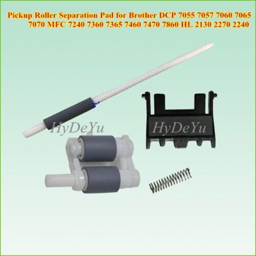 Pickup roller separation pad for Brother DCP 7055 7057 7060 7065 7070 MFC 7240 7360 7365 7460 7470 7860 HL 2130 2140 2270 2240