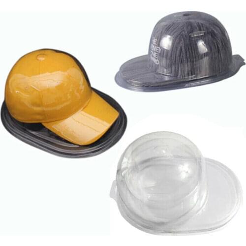 Hat Inner Baseball Cap Case Plastic Transparent Cover Snapback Hat Display Flat Brim Dust-proof Storage Suspension Caps