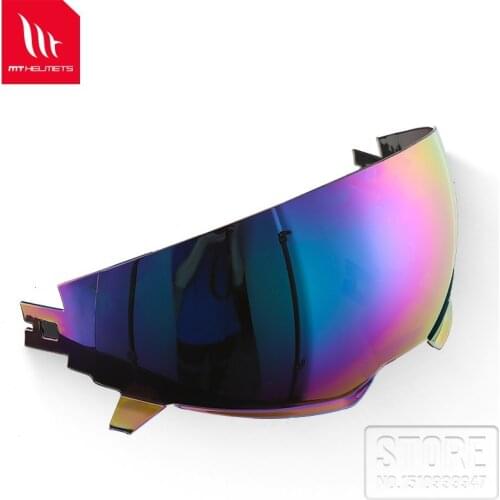 Dedicated Sun Visor Lens Night Vision Color Silver-plated Gold Suitable for MT Street Fighter Helmet