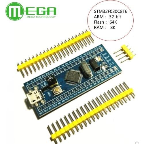 10pcs STM32F030C8T6 Core Board System Board STM32 F0 ARM Core Board