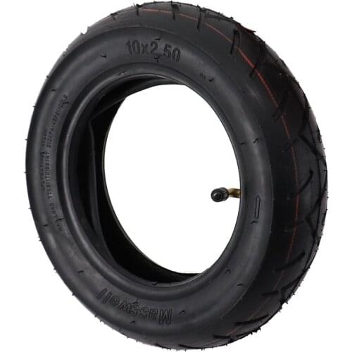 10 x 2.5 tires and Inner Tube with a Bent Valve For Gas Electric Scooters E-bike 10x2.5 10*2.5 10*2.50 Mini Bike Tire Tyre