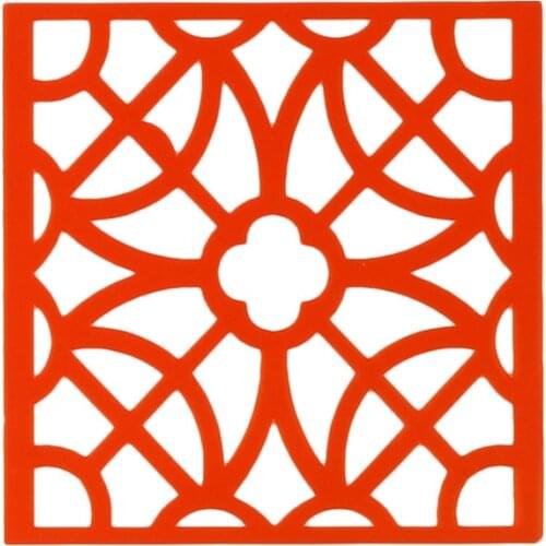 20*20 Window decoration Layering Stencils for Diy scrapbook/photo album Decorative Embossing coloring,painting stencil