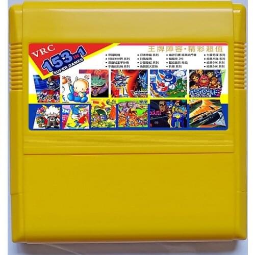 8bit game super 153 in1 cartridge