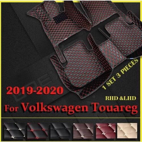 Car floor mats for Volkswagen Toureg 2019 2020 Custom auto foot Pads automobile carpet cover