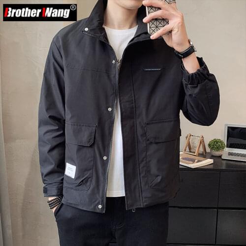 Мужские весенние куртки Brother Wang China At AliExpress