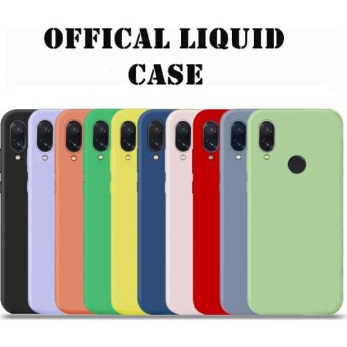 Luxury Candy Color Liquid Silicone tpu Case For Huawei P40 P30 P20 Lite Y5 Y6 Y7 Y9 2019 For Huawei Honor 10i 20 20i Pro Cover