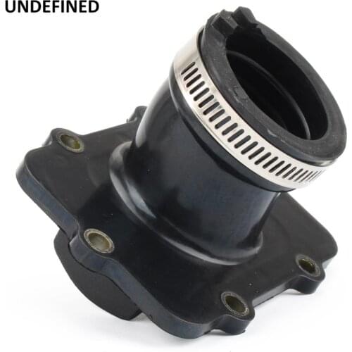Black Carburetor Flange Socket Intake Rubber Carb Boot for SKI DOO EXPEDITION 550F GSX GTX MXZ SUMMIT FREESTYLE BACKCOUNTRY 550F