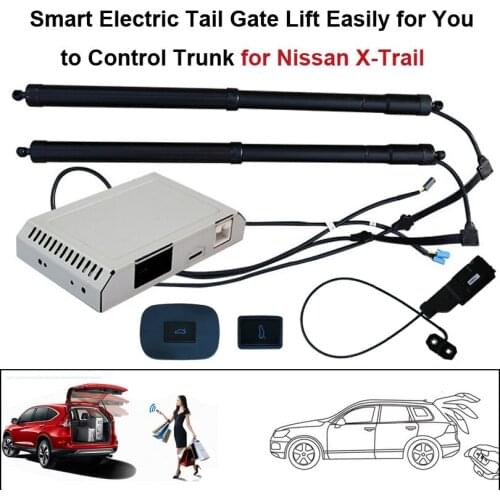 Smart Auto Electric Tail Gate Lift for Nissan X-trail Xtrail 2013 2014 Control Set Height Avoid Pinch With electric suction