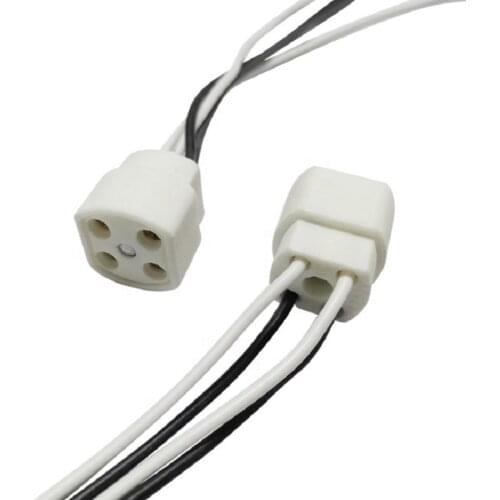 Ultraviolet UV lamp ceramics G10Q lamp holder 4 pin lamp socket