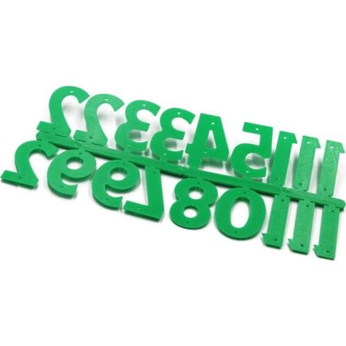 2PCS Beehive Digital Number Marking Board Beekeeping Apiculture Box Sign Frame Beekeeping Equipment Tool