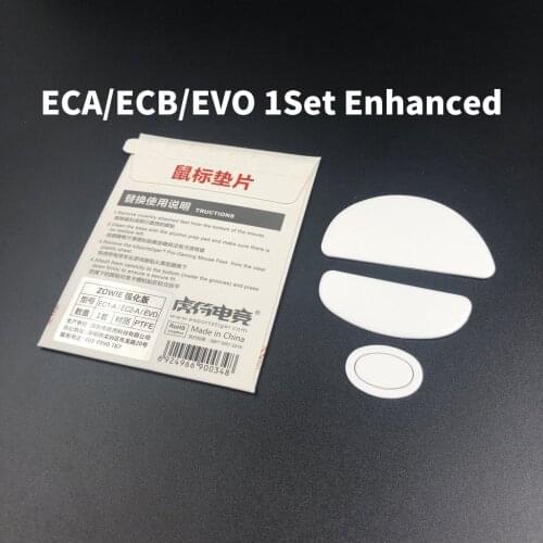 Esportstiger General Enhanced Ice Edition Mouse Skates Feet For Zowie ZA11/12/FK/AM/ECA/ECB/ZA13 S1/S2 White Glides