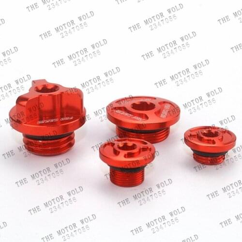 NEW Billet Timing Oil Plug Screw Bolt Set For ZONG SHEN Motorcycle NC250 NC 250CC Water cool Engine Kayo K6 T6 Dirt Bike Moto