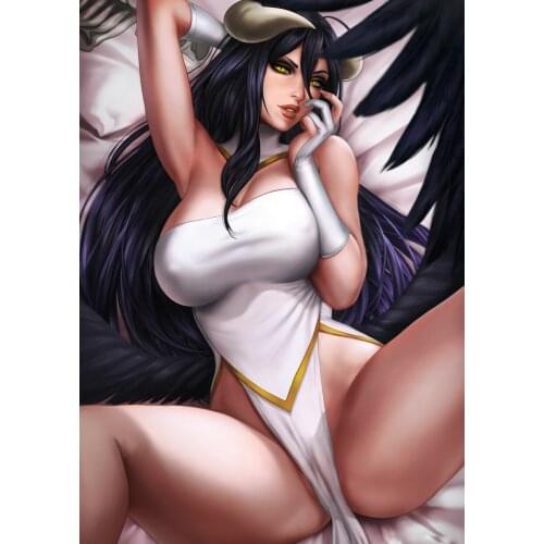 Wall Art Modular Canvas Home Decor Pictures HD NieR: Automata Sexy Printed Black Anime Paintings Living Room Artwork No Framed