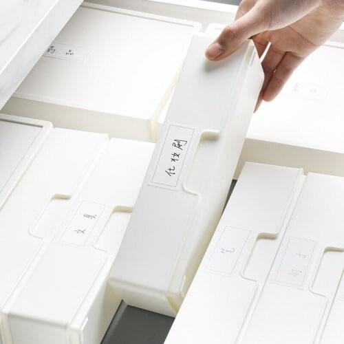 OAPE Can Be Combined With Label And Business Card Type Drawer With Lid Classification Storage Box