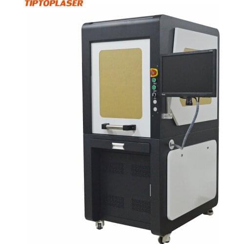 Great features laser engraving metal cabinet fiber laser marking machine gold silver engraving machine price