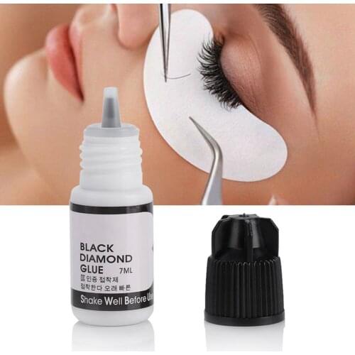 Professional Black False Eyelashes Extension Grafting Glue For Semi Permanent Strong Adhesive Fast Drying Lashes Makeup Tool #1