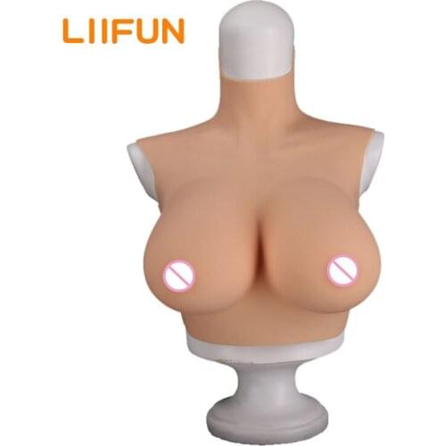 Realistic Silicone Breast Forms Fake Boobs Artifical Tits Breast Plate Drag Queen Shemale Transgender Cosplay Body Transgender