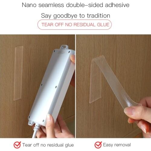 1/2/3/5m Nano Sealing Double Sided Adhesive Tape Self-adhesive Waterproof Home Improvement cosas de cocina cinta adhesiva