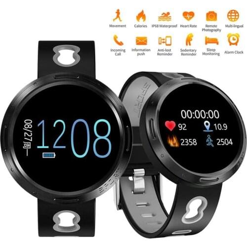 Smart Watch Fitness Tracker Men Blood Pressure Heart Rate Tracker Swim Sport SmartWatch Women Multi-language Watches Android ios