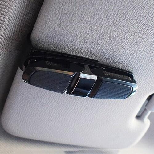 Universal Car Sun Visor Clip Holder Portable Auto Sunglasses Eyeglass Card Clip Fastener Auto Sun Visor Clip Holder