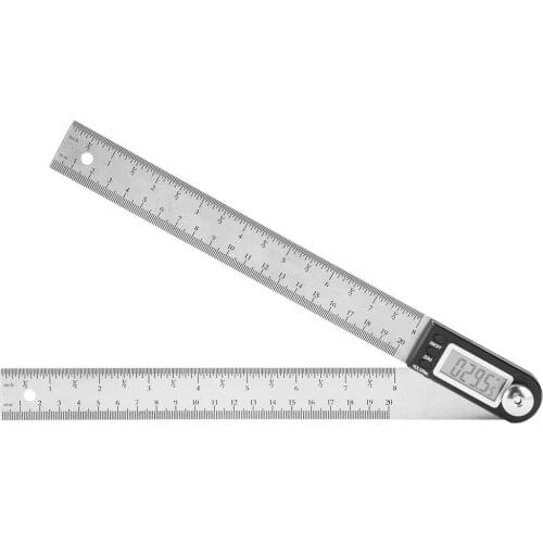 1 pcs Angle Finder 200MM Stainless Steel Electronic Digital Protractor Goniometer Angle Finder Miter Gauge