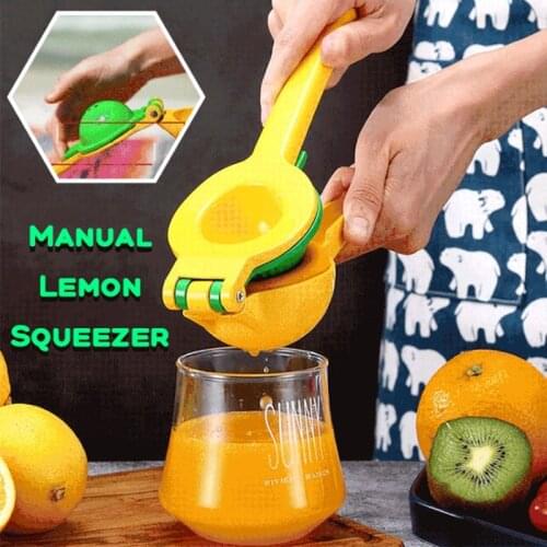 Manual Lemon Squeezer Citrus Orange Fruits Squeezer 2 In 1 Multifunctional Manual Fruit Juicer Kitchen Household Pressing Tools